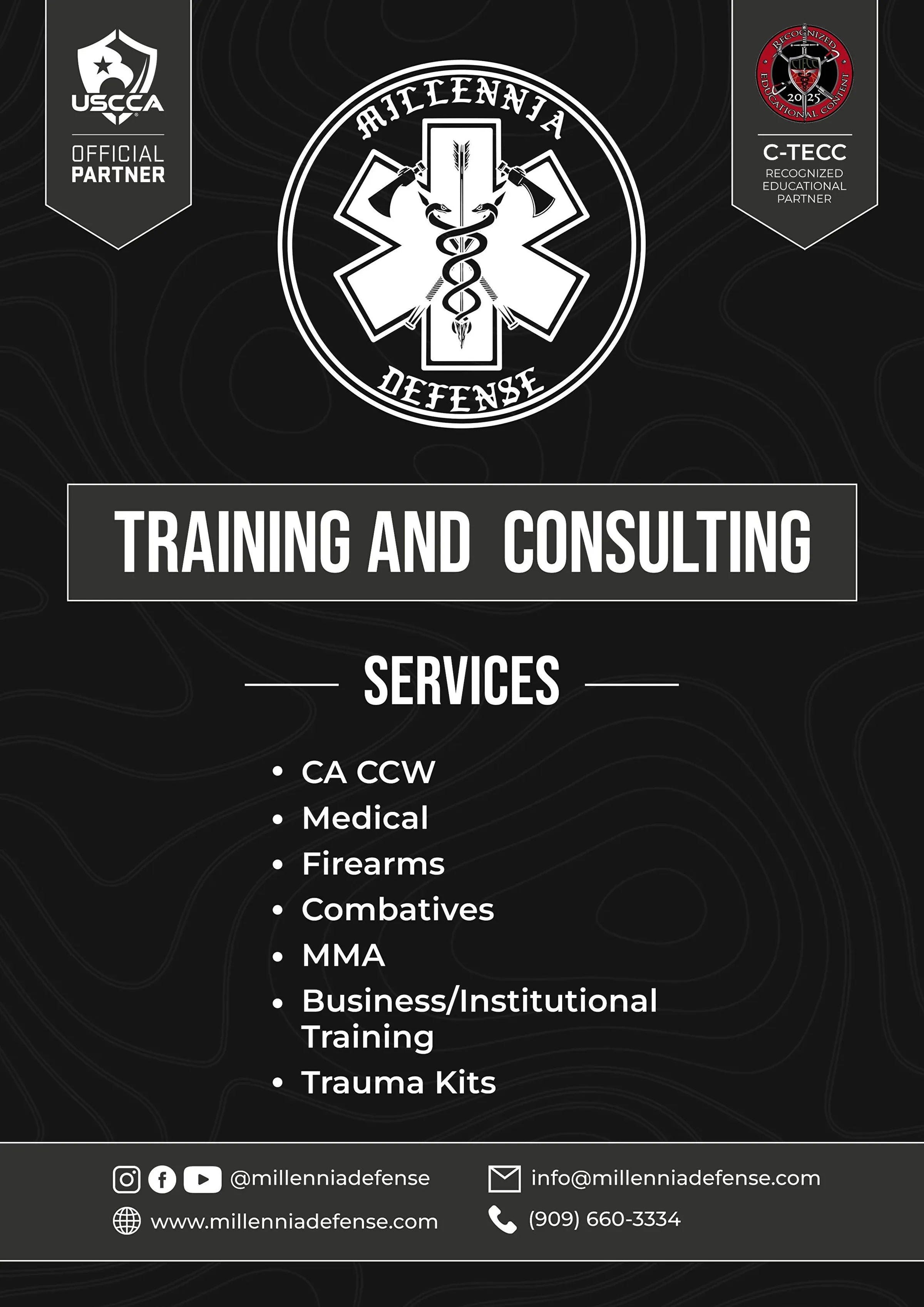 Online CCW Course Riverside County | Initial & Renewal Training | Millennia Defense