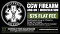 CCW Firearm Add-On / Modification